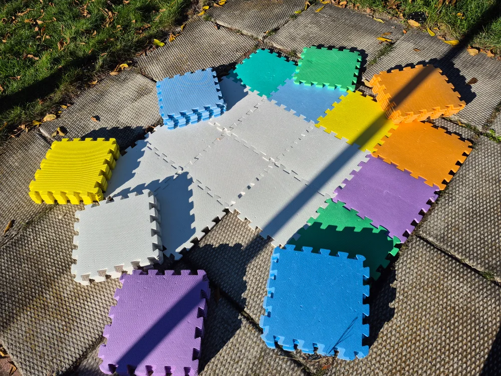 Colorful Foam Play Mat Tiles image indicator(4)
