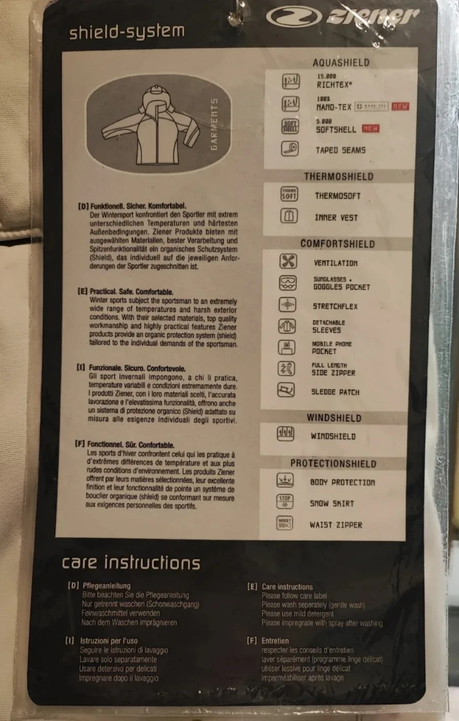 🆕🆕 🆕 Ziener Ski Suit image indicator(9)