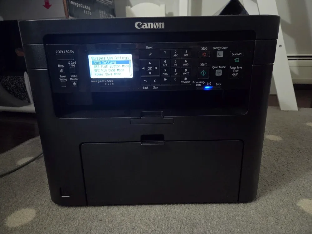 Canon Laser all-in-one d570 printer image indicator(2)