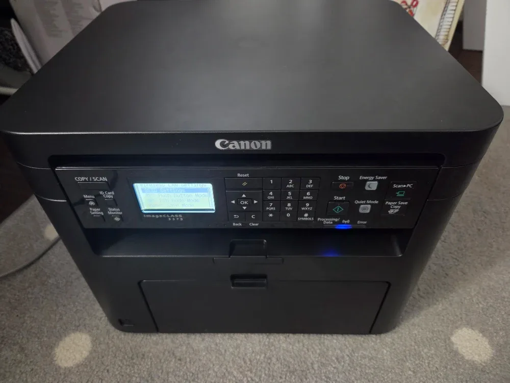 Canon Laser all-in-one d570 printer image indicator(4)