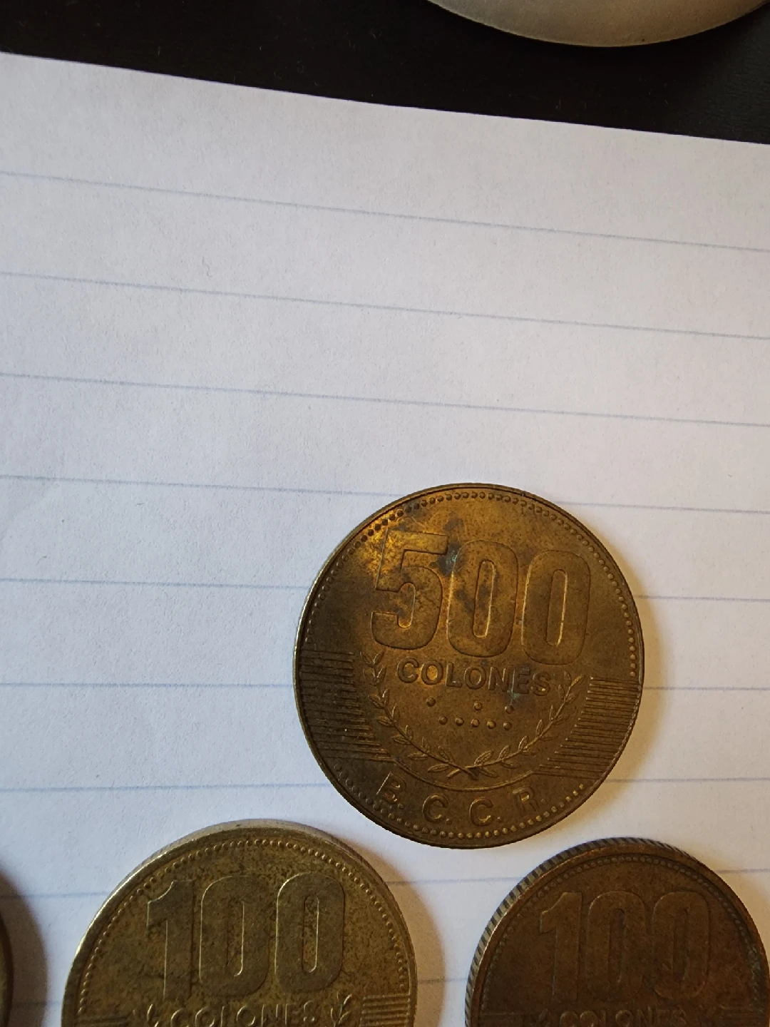 Costa Rican Colones Coins - Various Denominations - photo 2