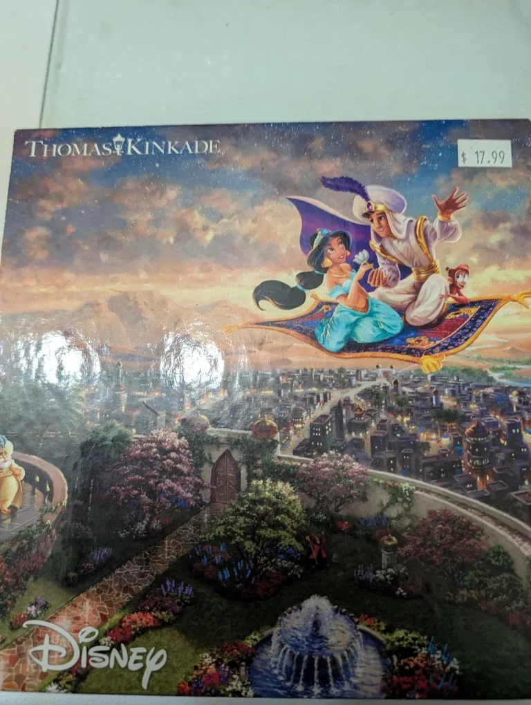 Disney Thomas Kinkade 750 Piece Puzzle