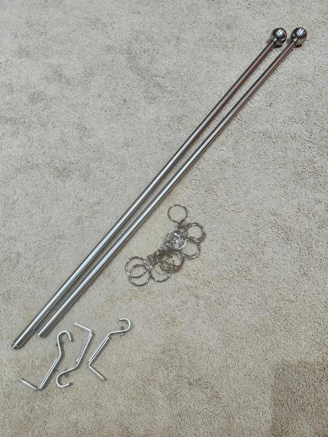 Curtain Rod with Hardware image indicator(2)