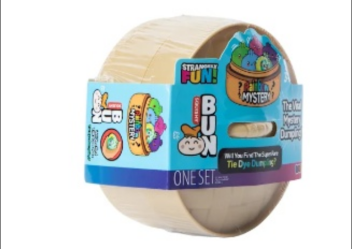 Rainbow SQUISHY BUN Rainbow Mystery viral Tik Tok - photo 2