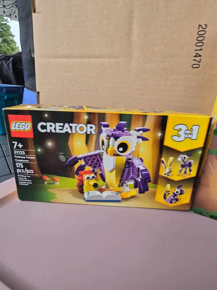 2 brand new lego creator toy lot parrot and owl image indicator(2)