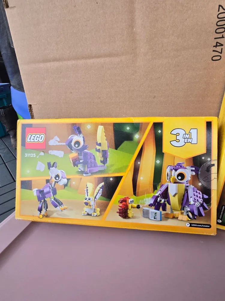 2 brand new lego creator toy lot parrot and owl image indicator(6)