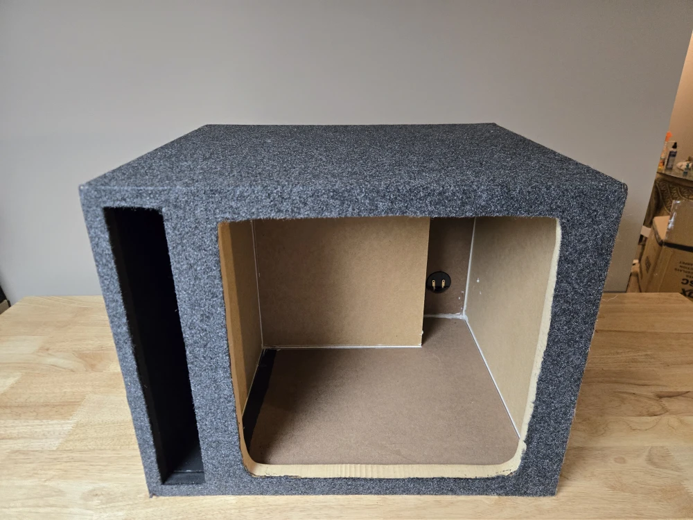 15" Square Subwoofer Vented Enclosure For Kicker L3 L5 L7 - photo 3