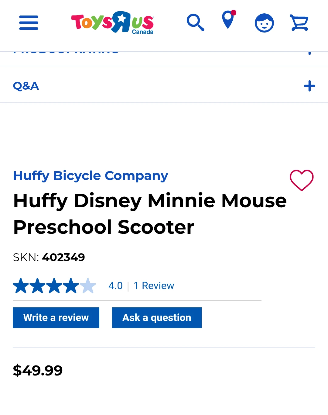 Huffy Disney Minnie Mouse Preschool Scooter - photo 3