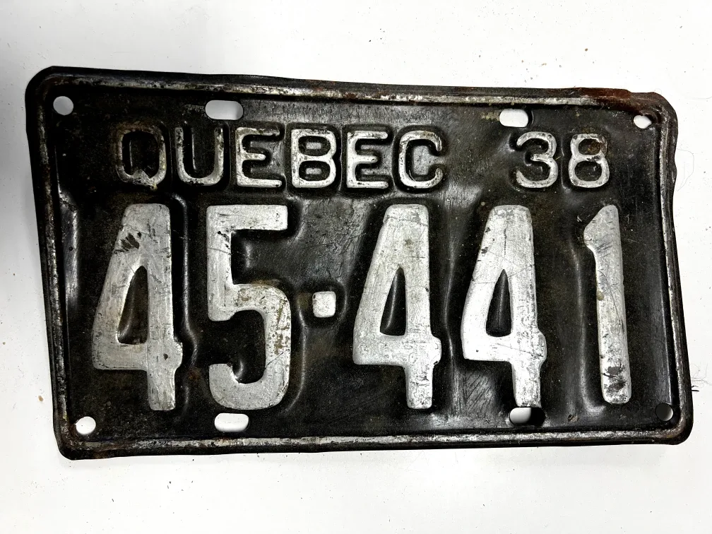 25 Vintage Authentic License Plate Collection (1931–1978) image indicator(7)