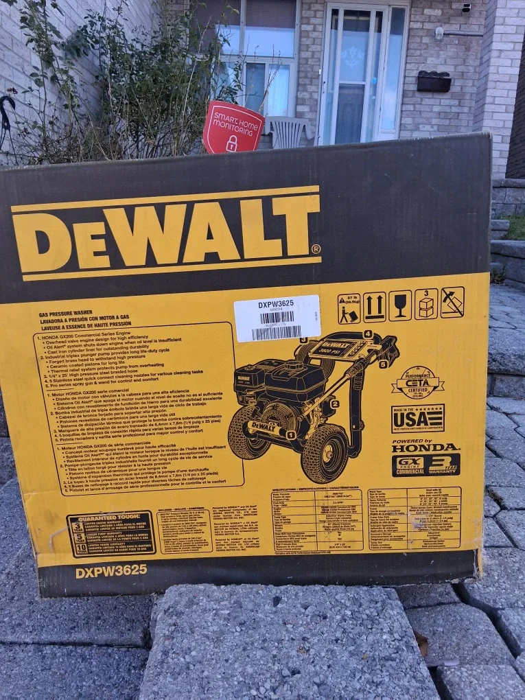 DeWalt Gas Pressure Washer 3600 PSI - New in Box! image indicator(3)