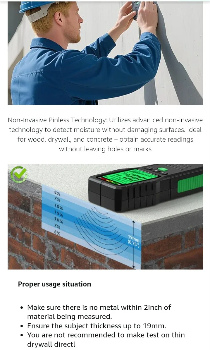 NEW!   RDINSCO MT-28 Moisture Meter image indicator(6)