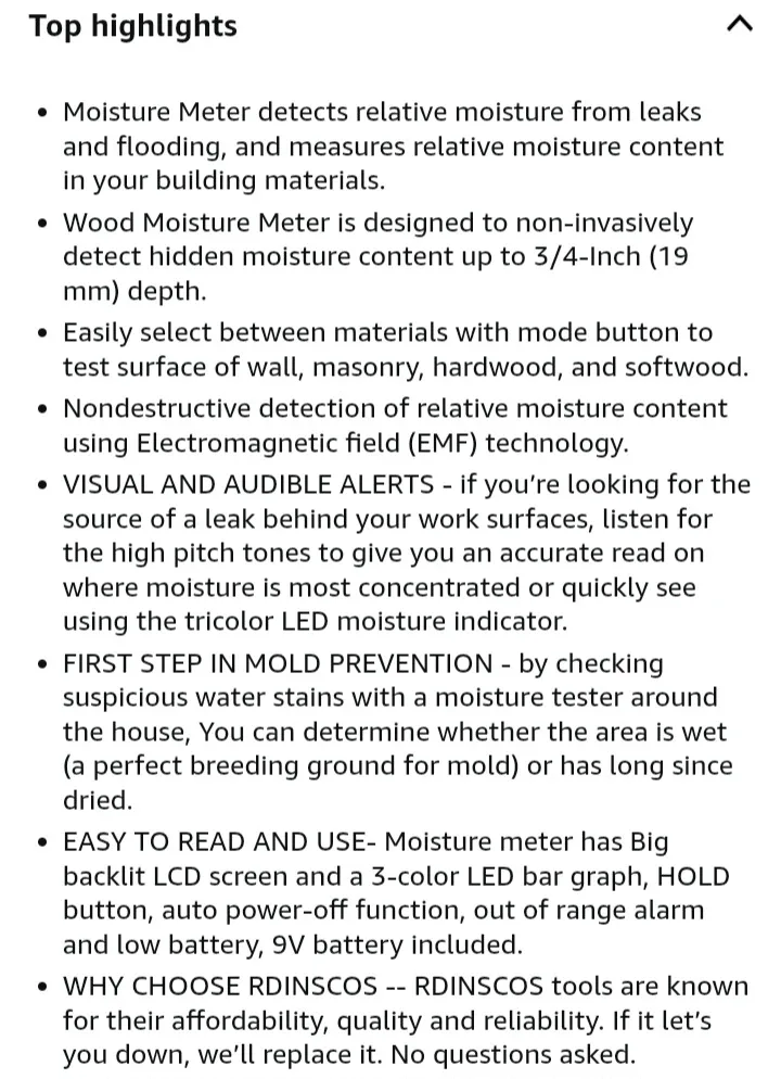 NEW!   RDINSCO MT-28 Moisture Meter image indicator(7)