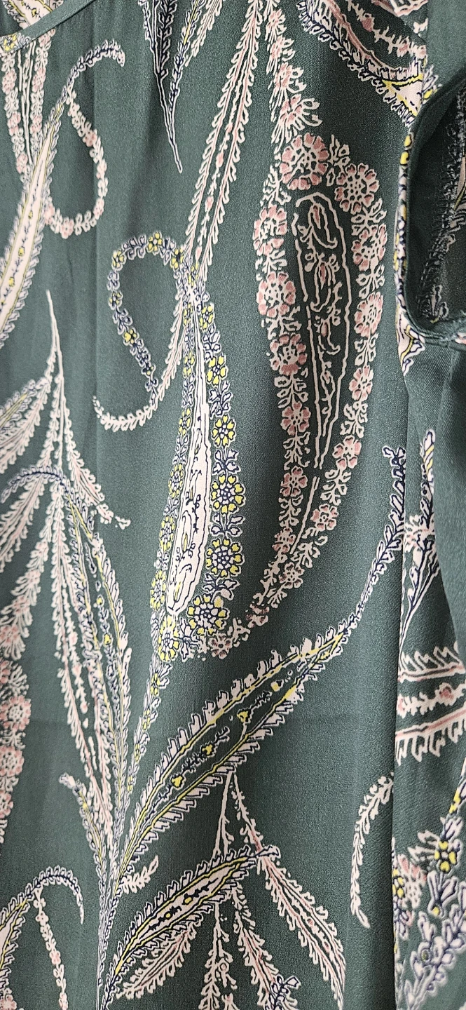 Ann Taylor Loft Top - FITS Medium (Size S)-Paisley Ruffle Sleeve - photo 4