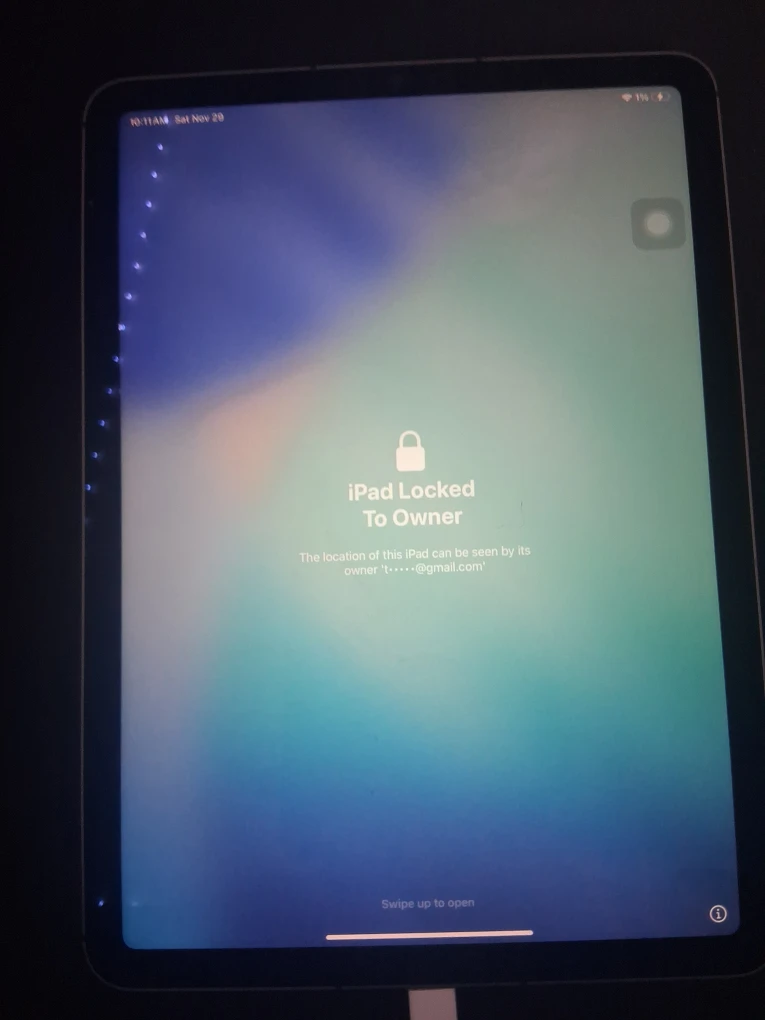 iPad Air - icloud locked - photo 3