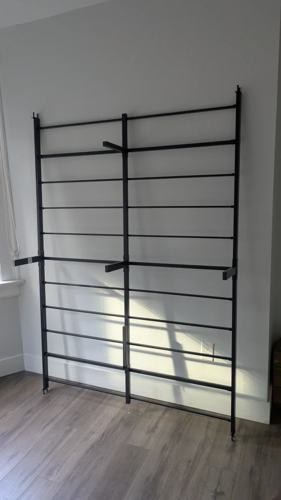 Rilelol Full Size Black Metal Bed Frame