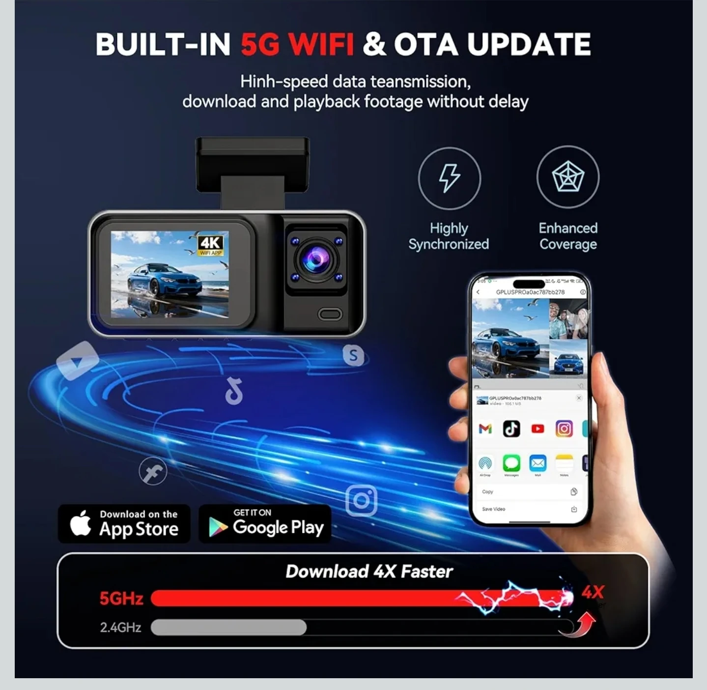 4K Dash Cam - photo 3