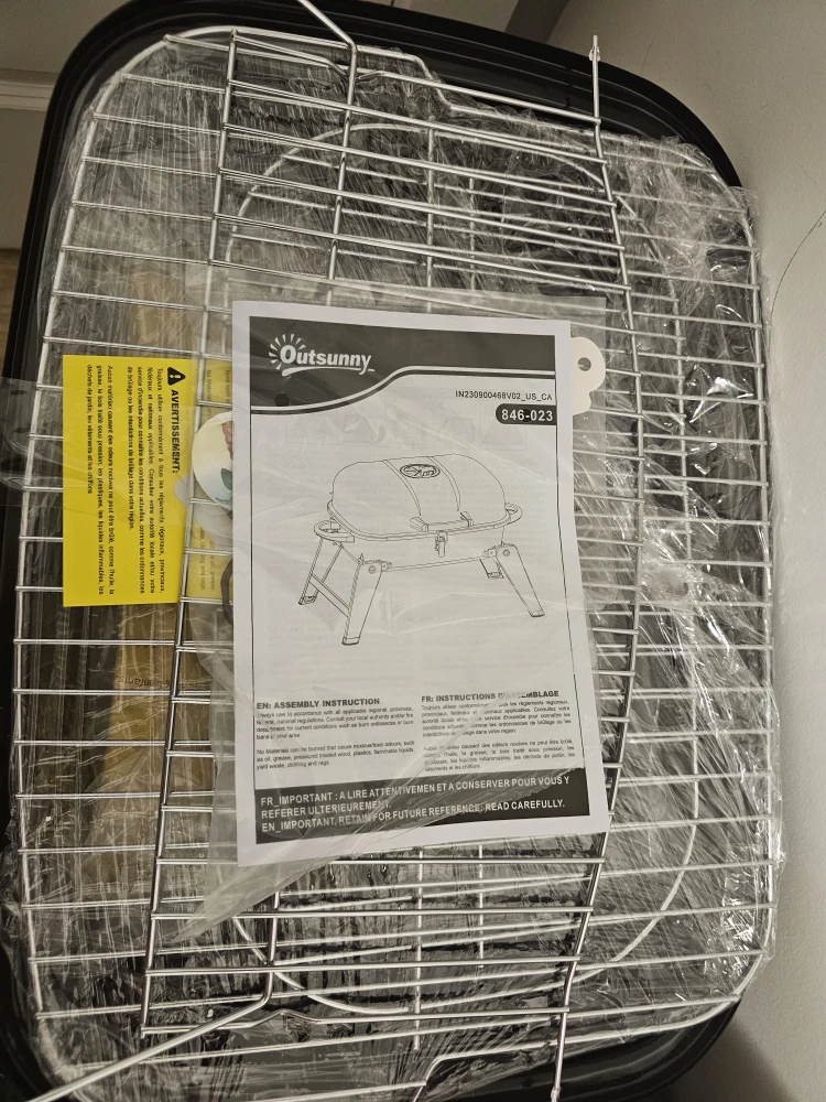 Outsunny Portable Charcoal BBQ Grill - New - photo 2
