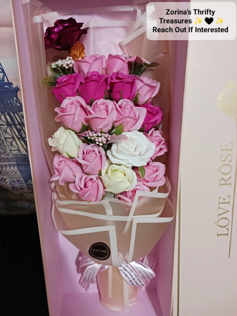 💐 Best Soap Flower Bouquet Ever!!! image indicator(2)