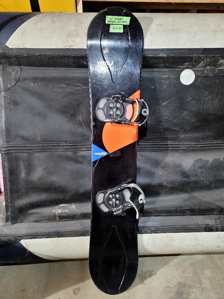 Lamar 6.5' Snowboard with Broken Binder thumbnail