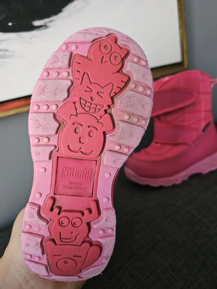 Cougar Pink Waterproof Winter Boots - Size 9 - photo 4