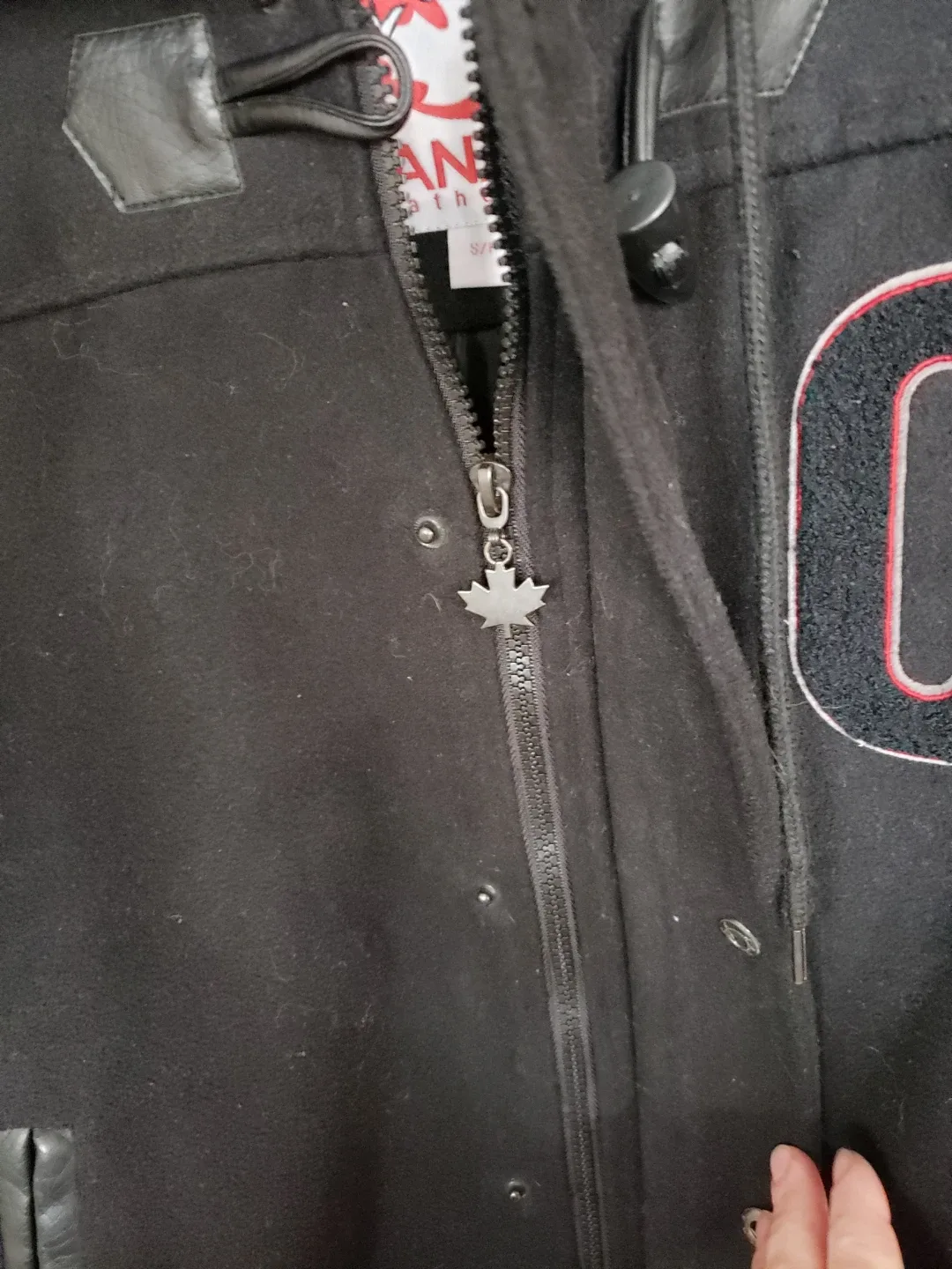 Canada Weather Gear Black Varsity men's Jacket image indicator(7)