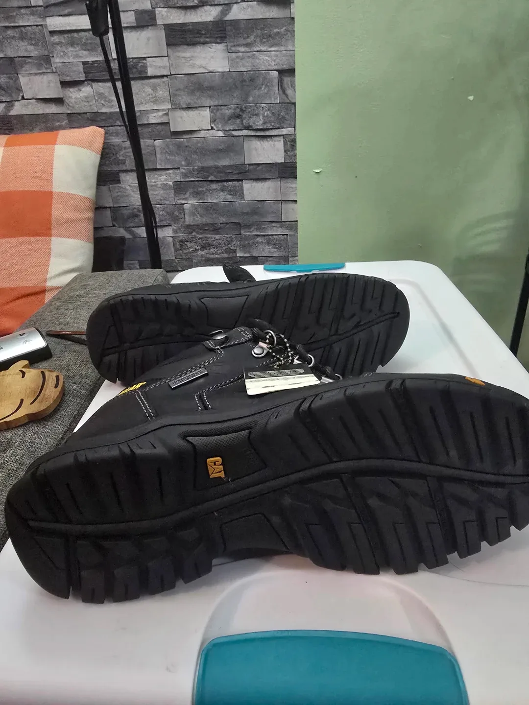 New CAT Caterpillar Waterproof Work Boots image indicator(2)