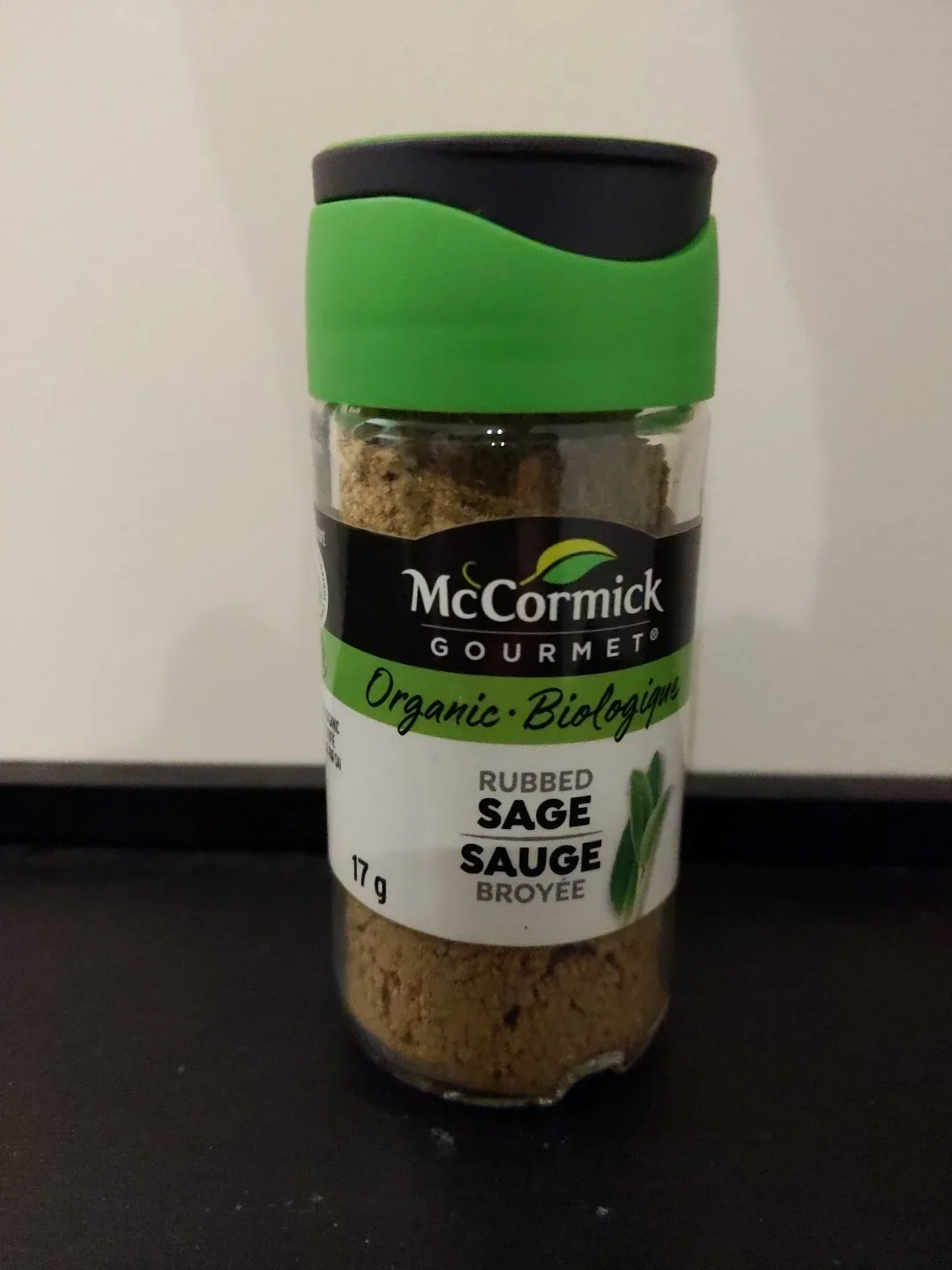 McCormick Organic Rubbed Sage, 17g