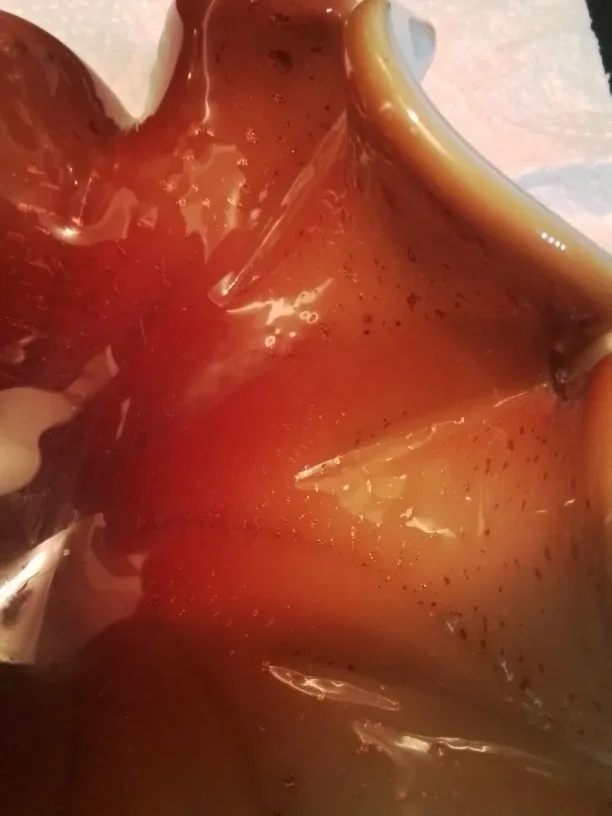 Vintage Brown & White Candy Dish / Ashtray image indicator(8)