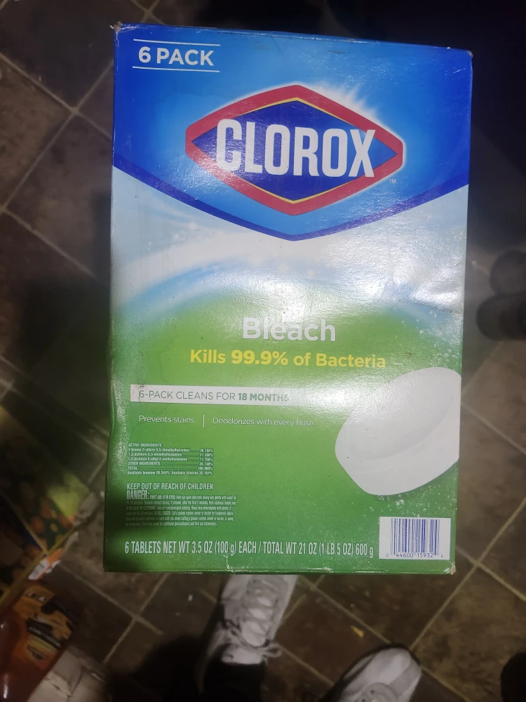 Clorox Bleach Tablets - 6 Pack