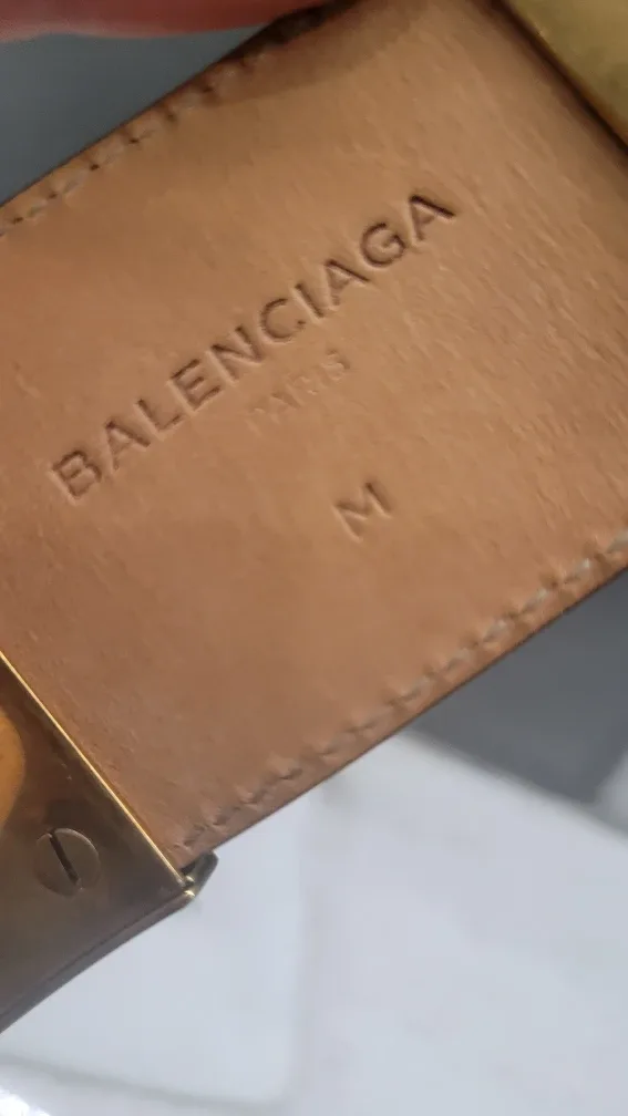 Authentic Balenciaga cuff image indicator(6)