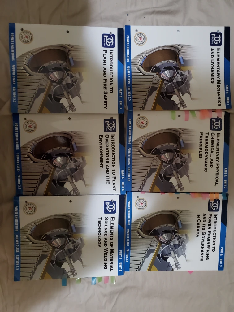 Power Engineering Fourth Class 3.5 Textbooks