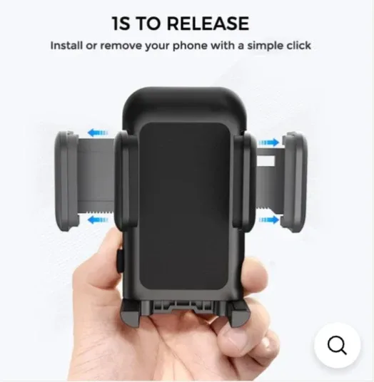 NEW!  Mpow 051BB CD Slot Car Phone Mount - Black image indicator(3)