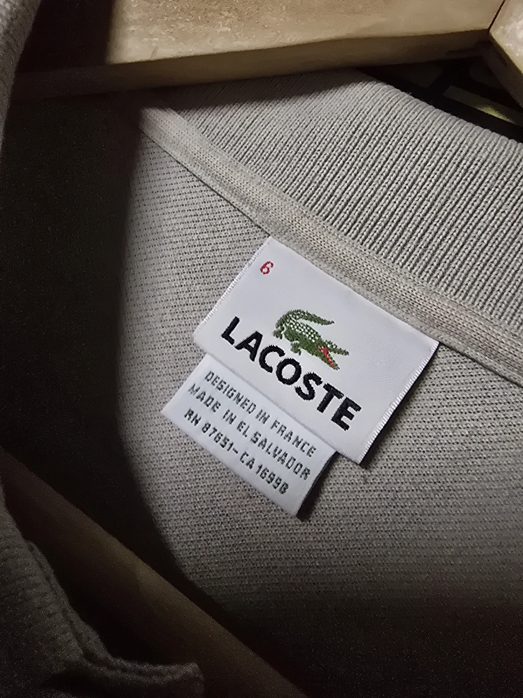Lacoste Polo Shirt - Size 6 - photo 2