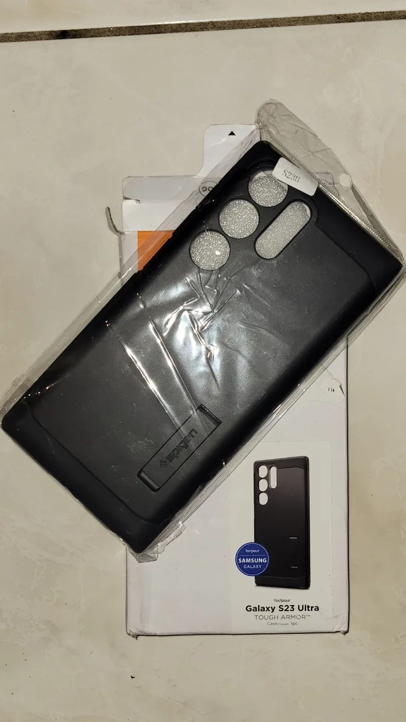 New Spigen Tough Armor Galaxy S23 Ultra Case thumbnail