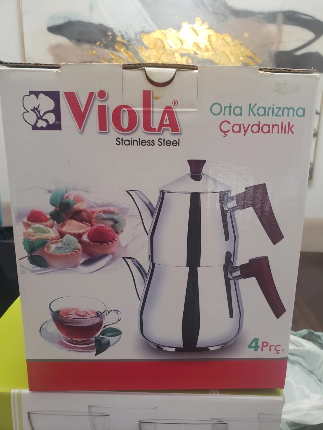 Viola Charisma Stainless Steel Teapot - Medium Size - photo 2