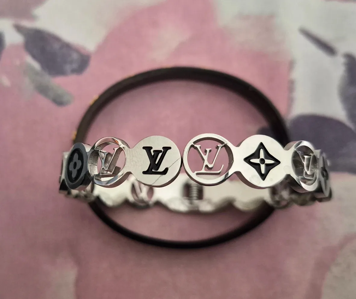 Louis Vuitton Silver Bangle Bracelet