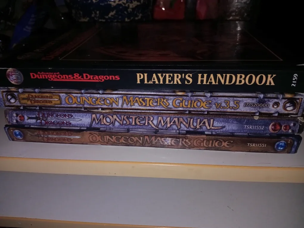 Dungeons and Dragons player handbook