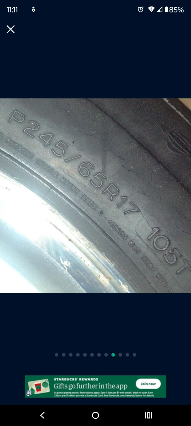 Jeep Spare Tire  with rim - photo 3