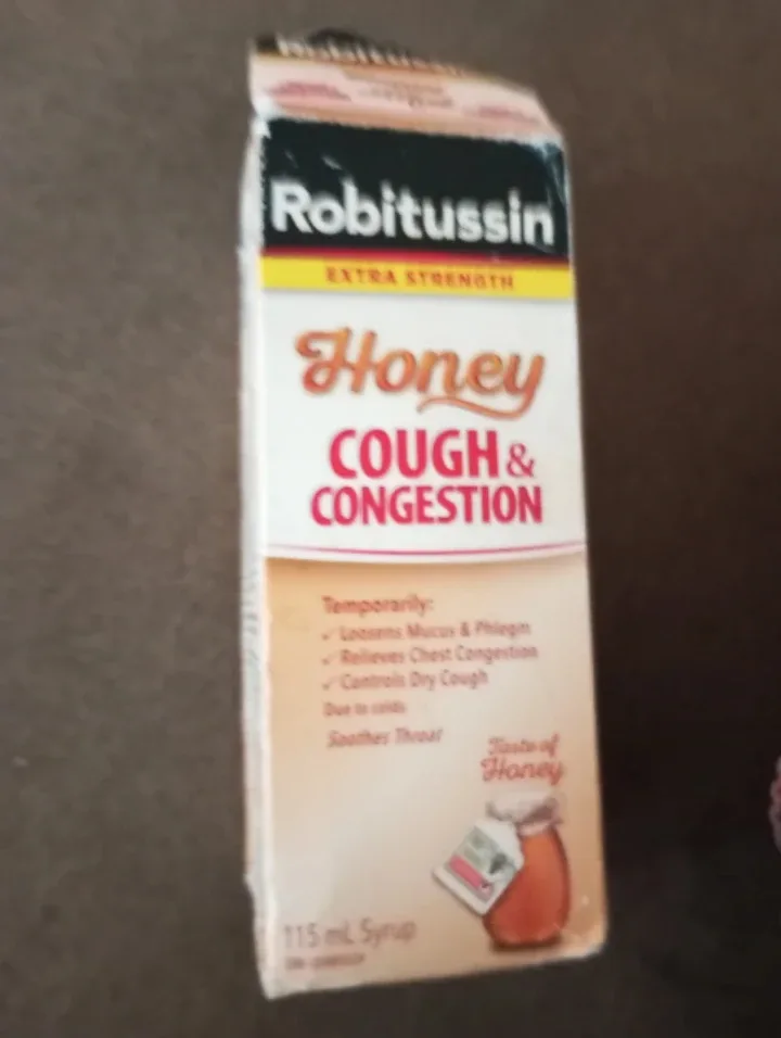 Robitussin Extra Strength Honey Cough & Congestion Syrup