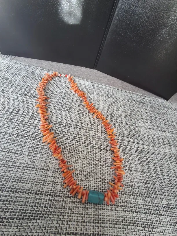 Coral and Turquoise Necklace
