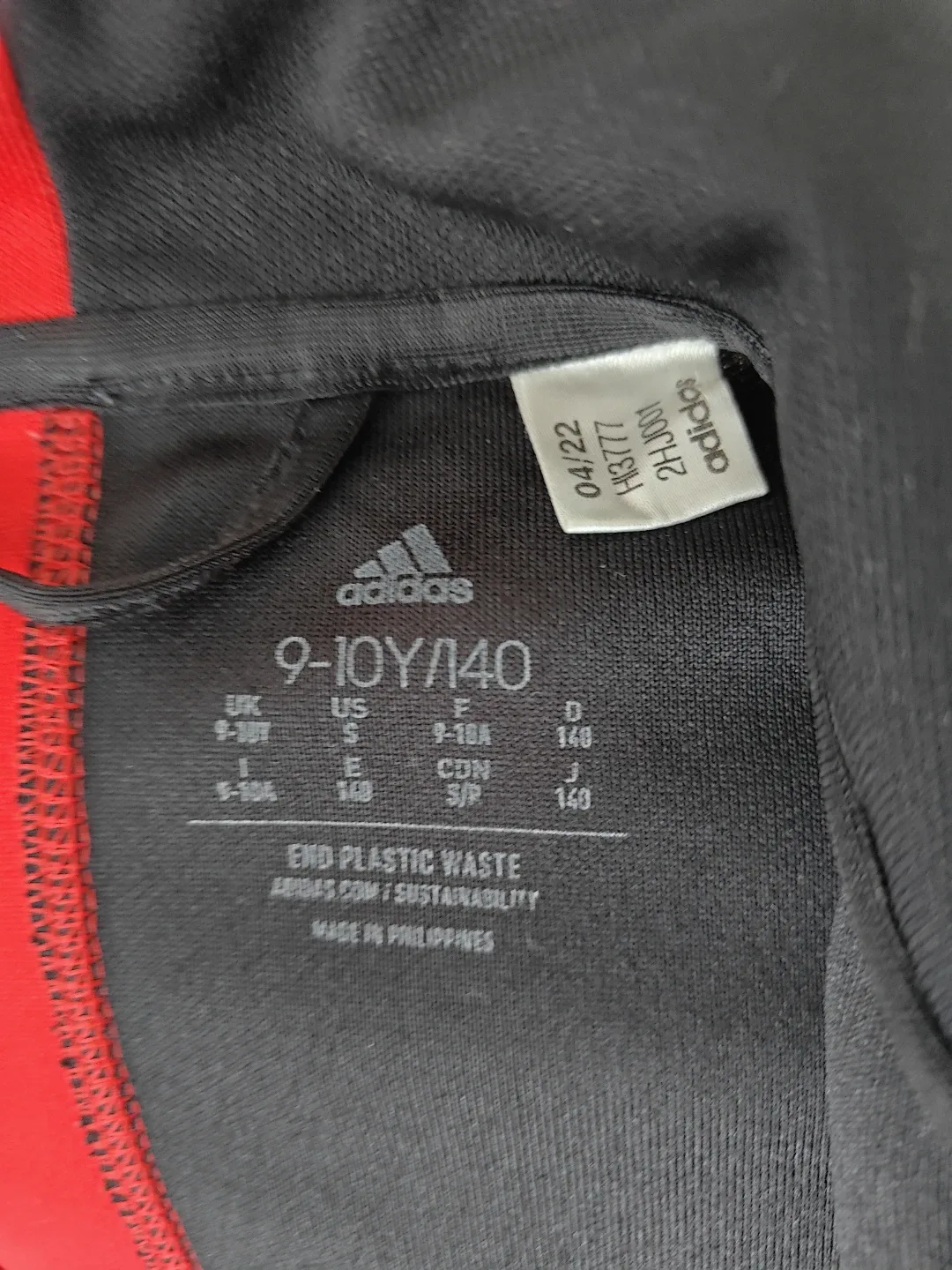 Adidas Track Jacket, Size 9-10Y image indicator(4)