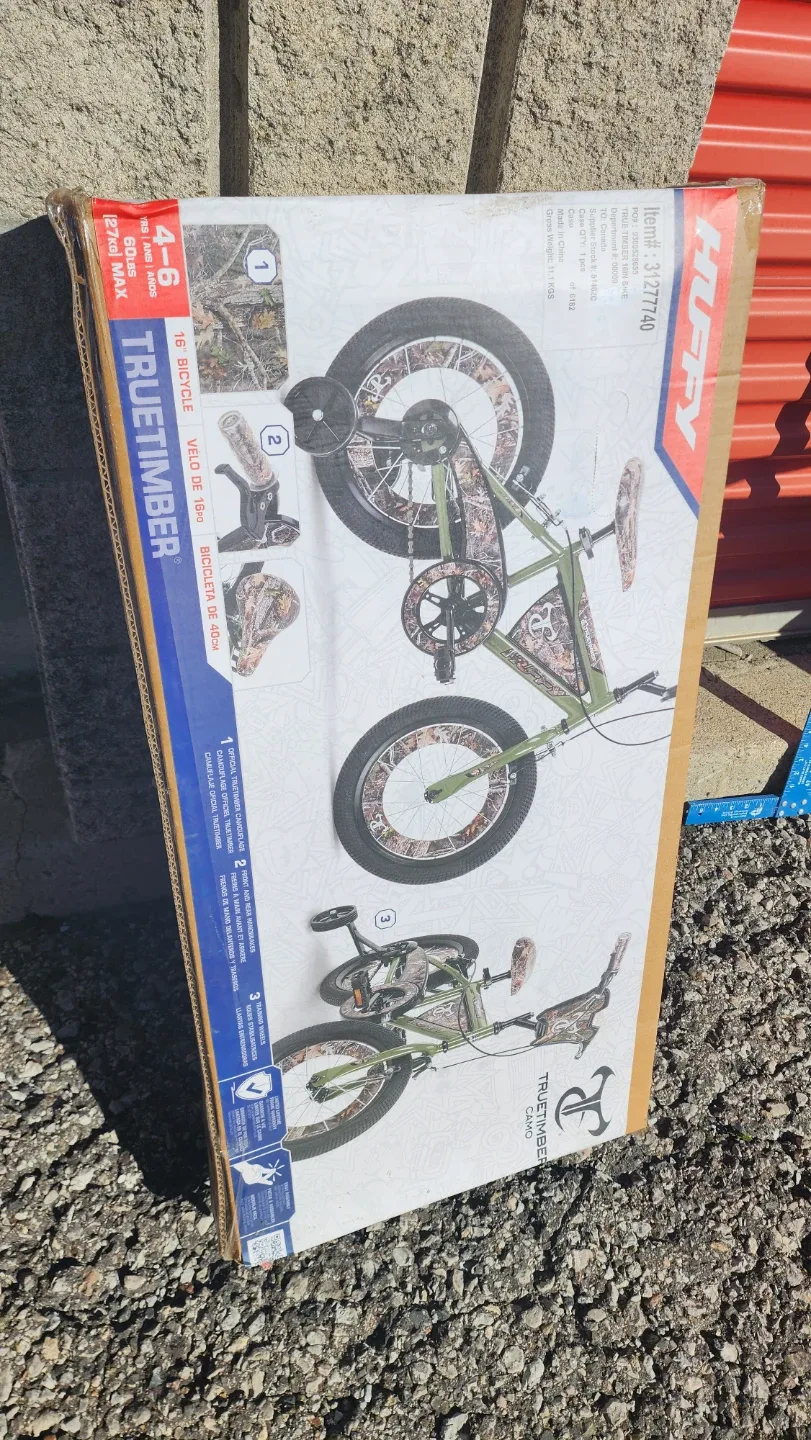 Huffy Truetimber 16" Kids Bike - New in Box! image indicator(2)