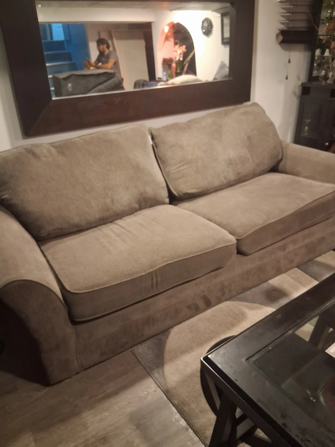 Comfortable Beige Sofa - photo 4