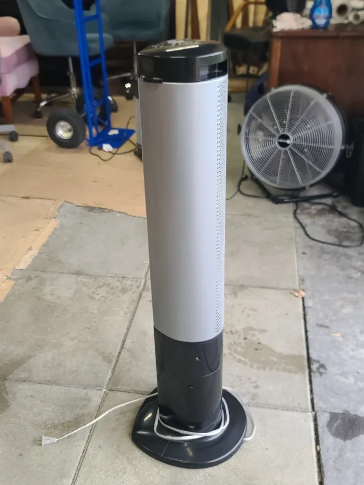 Tower Fan - Black & Grey