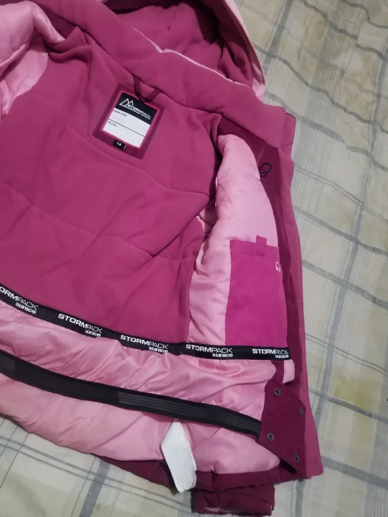Kids Pink Stormpack Sunice Jacket (Size 14) image indicator(6)