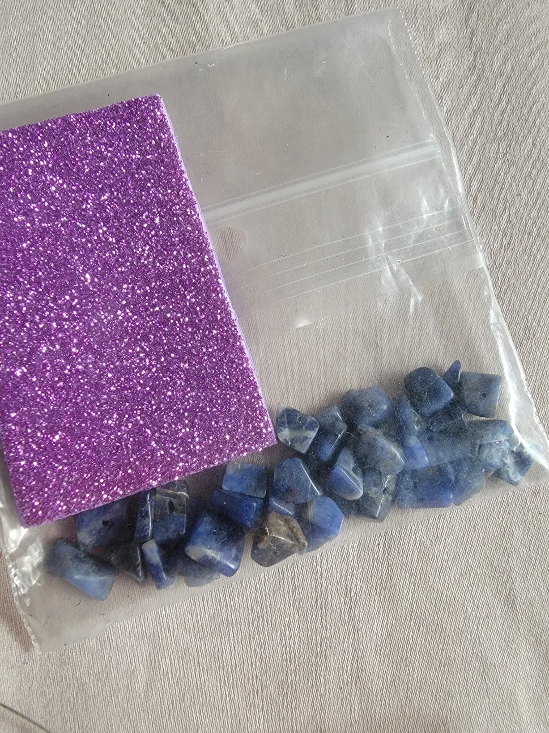 $3 for all - Beading Supplies Lot - Beads, Wire, Felt image indicator(5)