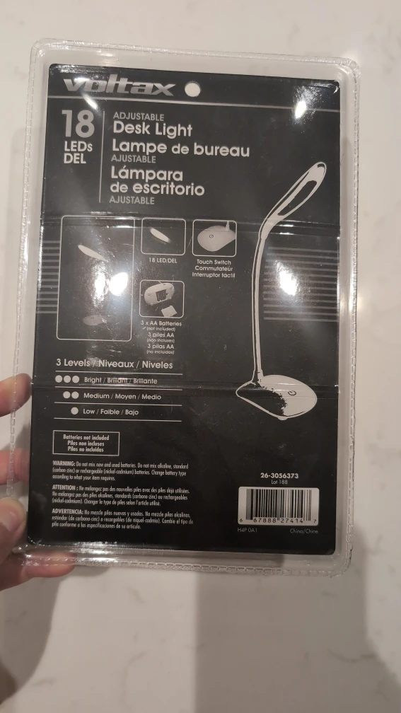 Voltax Adjustable Desk Lamp - New in Package - photo 2