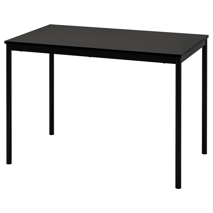 (Used) IKEA Sandsberg Black Dining Table - photo 4