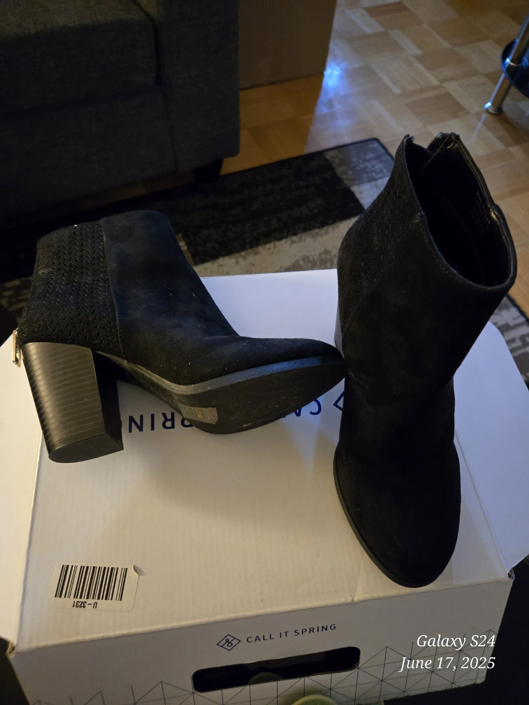 Call It Spring Black Ankle Boots