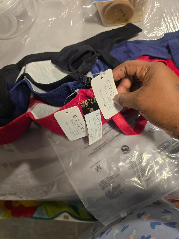 New 3pcs Women's Bra, Push Up, Size XXL image indicator(2)